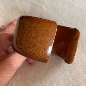 Free WP 🌟 Bohemian vintage wooden cuff bracelet